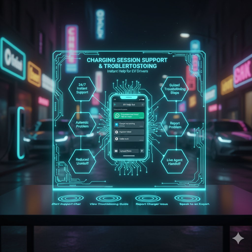 Charging Session Support and Troubleshooting